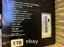 100% new sealed fullbox PS4 Pro 1TB Death Stranding Console Bundle CUH-7215B