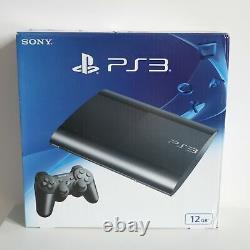 12gb Sony Playstation 3 Ps3 Super Slimline Black Console New & Sealed