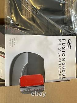 1703075 GBC Fusion 3000L 12 in Laminator with Jam Alert System New Sealed