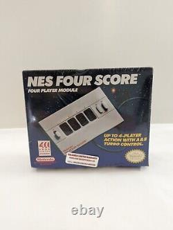 1990 SEALED New Nintendo Entertainment System NES Four Score 4 Player Module