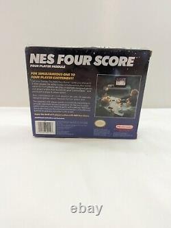 1990 SEALED New Nintendo Entertainment System NES Four Score 4 Player Module