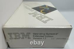 1990 Vintage IBM Operating System/2 Extended Edition Version 1.3 New Sealed