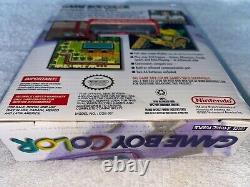 1998 Nintendo Game Boy Gameboy Color ATOMIC PURPLE New Factory Sealed NR MINT
