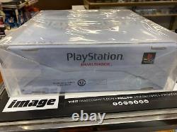 1999 Sony Playstation Console Dual Shock PS1 Factory Sealed VGA GRADE 85+ NM