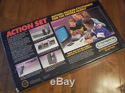 1st print NES Action Set brand new in box complete nintendo system sealed nib