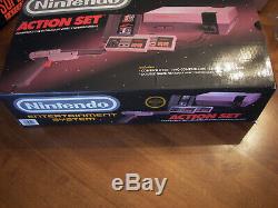 1st print NES Action Set brand new in box complete nintendo system sealed nib