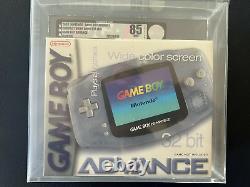 2001 Nintendo Game Boy Advance GBA Console New Factory Sealed Glacier VGA 85 NM+