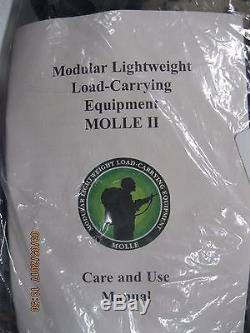 ACU Riflemans Set Basic MOLLE II System SEALED PACKAGE READ FOR CONTENTS