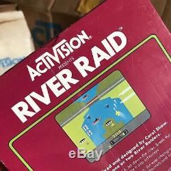 Activision River Raid For Atari 2600, 1982 Factory Box 6 Units. New Sealed