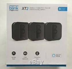 All new Blink-XT 2 HD 3 Camera Home Security System, Motion Detection SEALED