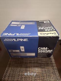 Alpine CHM-S665RF 6 Disc CD Remote Changer System New Sealed inside
