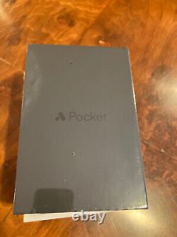 Analogue Pocket Handheld Silver NIB Sealed Limited Edition with Custom Case