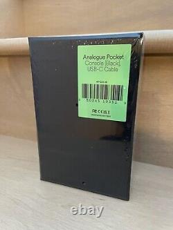 Analogue Pocket Handheld System Black Game Boy/Color/Advance IN HAND SEALED
