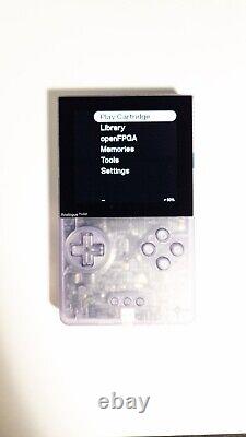 Analogue Pocket Transparent Purple Limited Edition Handheld System New Sealed