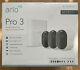 Arlo Pro 3 Wire-Free 3-pack 2K HDR Camera Security System Brand New Sealed