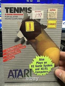 Atari HOME COMPUTER Video TENNIS TV CONSOLE ARCADE GAME 1987 BRAND NEW SEALED