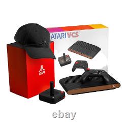 Atari VCS 800 Black Walnut Bundle With Speaker Hat New Sealed Speakerhat Bundle