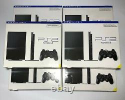 Authentic Sony Playstation 2 New Sealed Unoped Slim Charcoal Black Ps2 Console