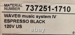 BOSE WAVE MUSIC SYSTEM IV withCD PLAYER, ESPRESSO BLACK, BRAND NEWithSEALED, OFFER
