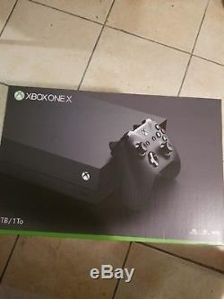 BRAND NEW SEALED Microsoft Xbox One X 1TB Black Console