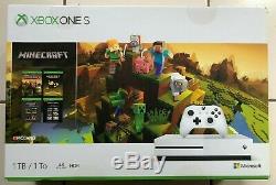 BRAND NEW SEALED! Xbox One S 1TB Console Minecraft Creators Bundle FAST SHIP