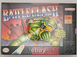 Battle Clash Super Nintendo Entertainment System SNES Brand New In Box Sealed