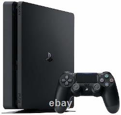 Black Playstation 4 PS4 500GB Slim CONSOLE NEW & SEALED OFFICIAL UK CONSOLE