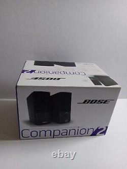Bose Companion 2 Speakers 2.0 Channel Portable Speaker System BRAND NEW SEALED