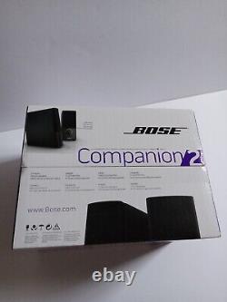 Bose Companion 2 Speakers 2.0 Channel Portable Speaker System BRAND NEW SEALED