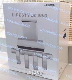 Bose Lifestyle 650 Home Theater System (WHITE). Brand NEW, SEALED