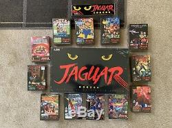 Brand New Atari Jaguar With 12 Sealed Games Rare Collectors Item