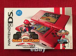 Brand New & Factory Sealed Nintendo DS Mario Kart Hot Rod Red System Bundle