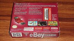 Brand New! Factory Sealed! Nintendo Game Boy Advance SP Flame Red (SHIPS SAFE!)