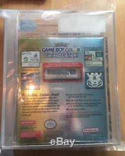 Brand New Factory Sealed Nintendo Gameboy Color 2001 Pokemon Ltd Edition! Ukg 85