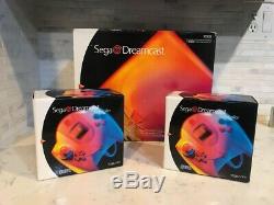 Brand New Factory Sealed Sega Dreamcast Console LAUNCH EDITION & 2 CONTROLLERS