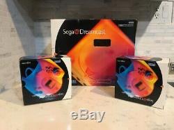 Brand New Factory Sealed Sega Dreamcast Console LAUNCH EDITION & 2 CONTROLLERS