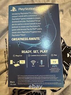 Brand New Factory Sealed Sony Playstation TV Console System VTE-1001 Black