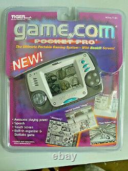 Brand New Factory Sealed Tiger Game. Com Pocket Pro Handheld Gaming System Rare