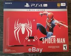 Brand New! Marvels Spider-Man PS4 Pro Bundle Limited Edition SEALED