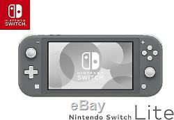 Brand New Nintendo Switch Lite Handheld Gaming Console Grey UK Seller Sealed Box