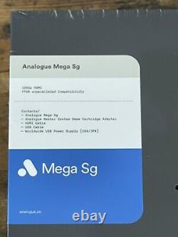 Brand New Sealed Analogue Mega SG Sega Genesis Console USA Version In Hand