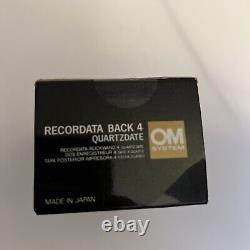 Brand New Sealed Olympus Recorders Back 4 Quartzdate OM System
