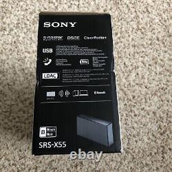 Brand New Sealed! Sony Speaker SRS X55 Personal Audio System 100-240V- Black