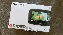 Brand New TOMTOM RIDER 550 Motorcycle GPS Deluxe Navigation System Sealed in Box