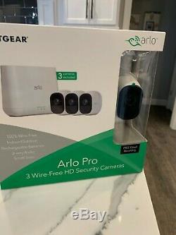 Brand New in Sealed Box Arlo Pro 3 Wire Free Security Camera System with Sirens