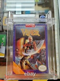 Capcom Code Name Viper (Nintendo NES, 1990) WATA 9.4 B+ Brand New Sealed