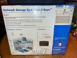 Cisco-Linksys Network Storage System with2 Bays NAS200 BRAND NEW SEALED IN BOX