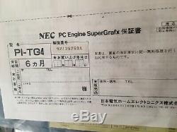 Console NEC PC Engine SUPERGRAFX Brand New Sealed mint