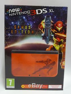 Console New Nintendo 3ds XL Metroid Samus Limited Edition New Sealed