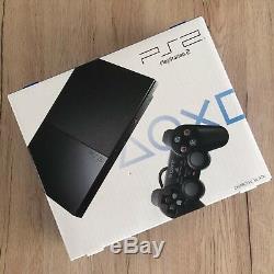 Console PS2 Slim Black + Gran Turismo 4 Playstation 2 Sony Pal New and Sealed
